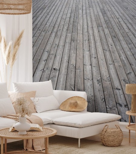 Picture of Wooden floor planks for background use