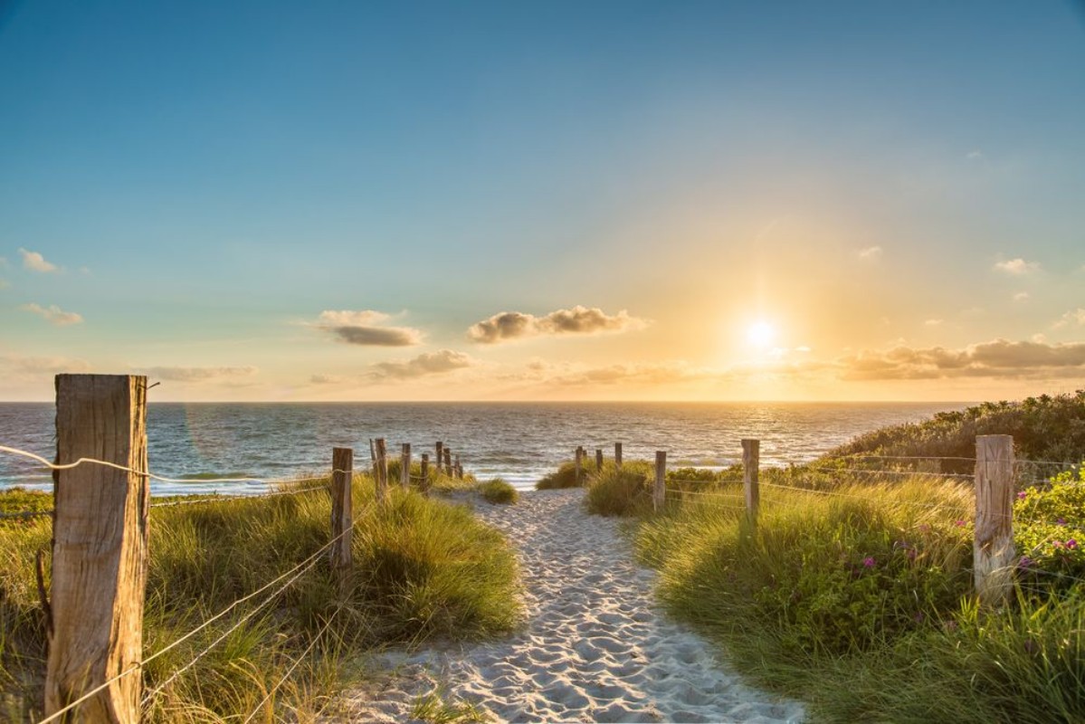 Bild på Der Weg zum Meer