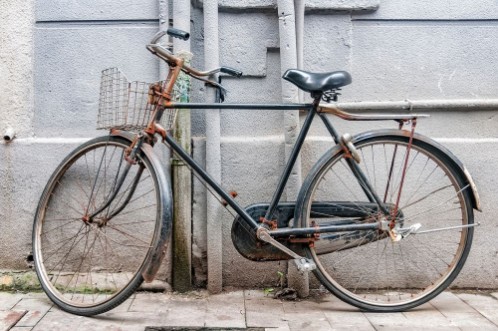 Afbeeldingen van Old Rusty Bicycle