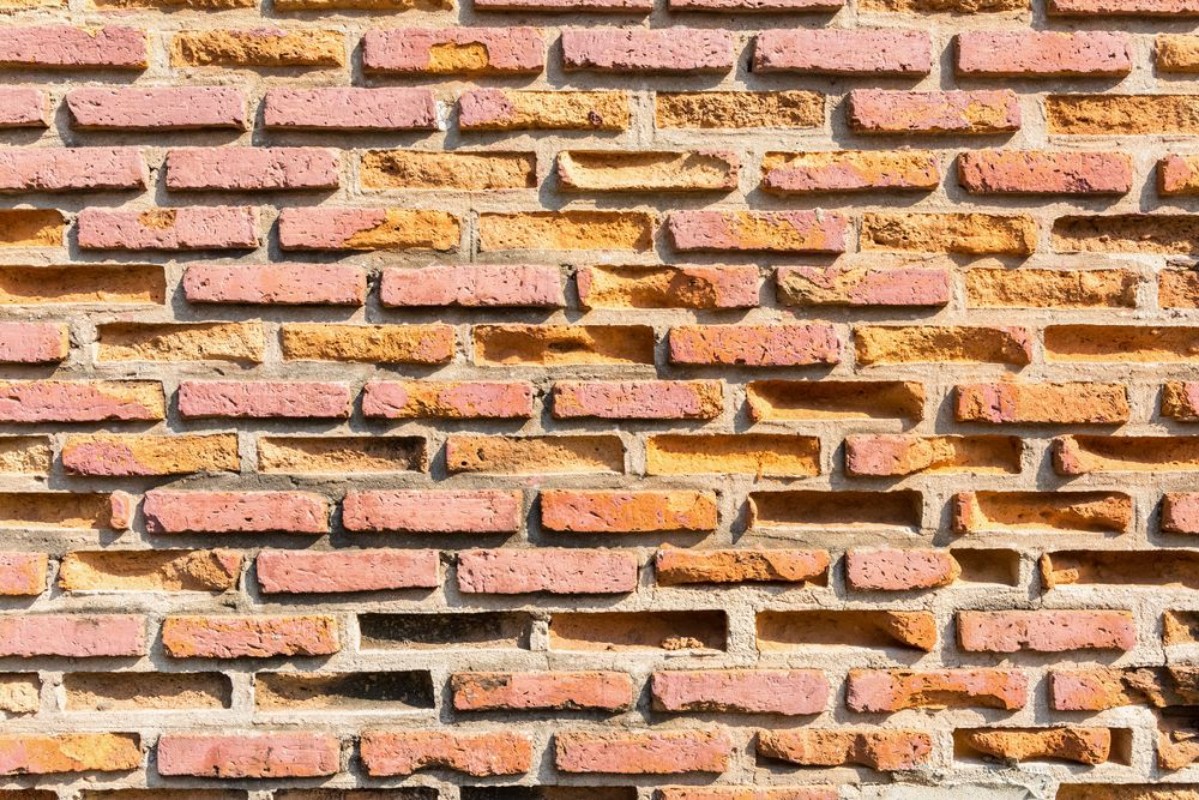 Bild på Old brick walls closeup
