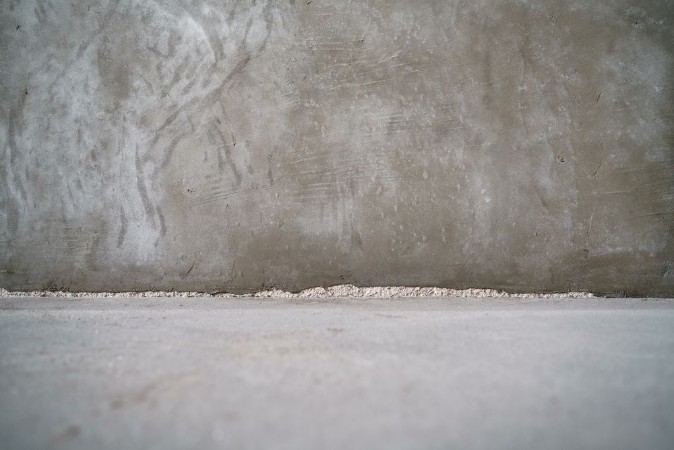 Afbeeldingen van Raw concrete room interior background