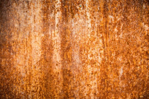 Afbeeldingen van Rust texture on metal rusted surface