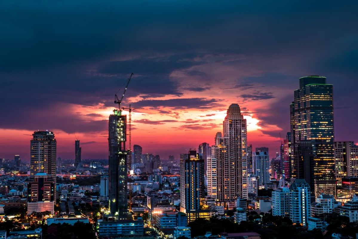 Afbeeldingen van Modern building increasing number in Bangkok