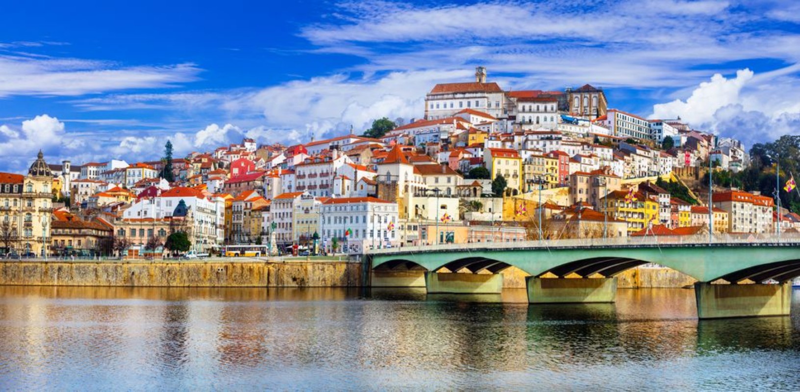 Bild på Landmarks of Portugal - beautiful Coimbra town