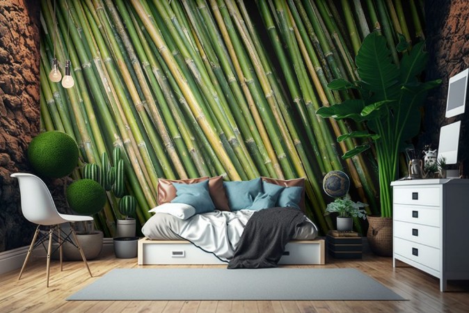 Picture of Bamboo background