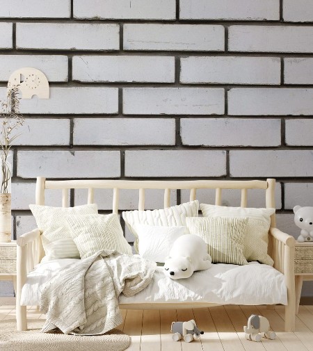 Image de White brick wall Background and textures photography