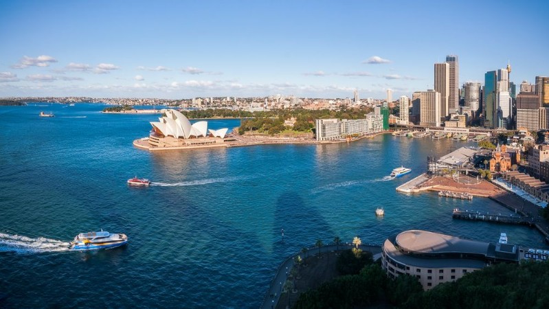 Afbeeldingen van View of Sydney Harbour in Australia