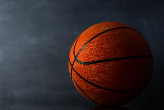 Picture of Basketball on a dark background