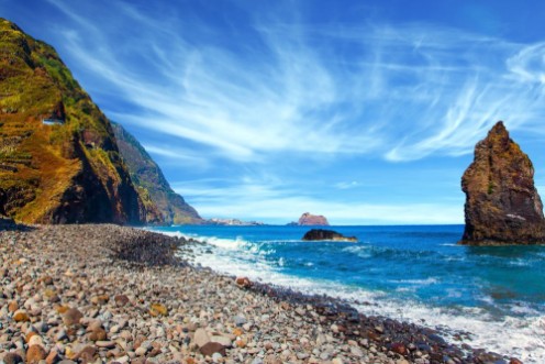 Bild på Fantastically beautiful coast of Madeira