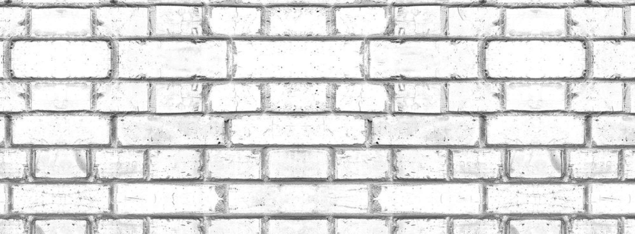 Bild på Cover  texture old white cracked brickwork