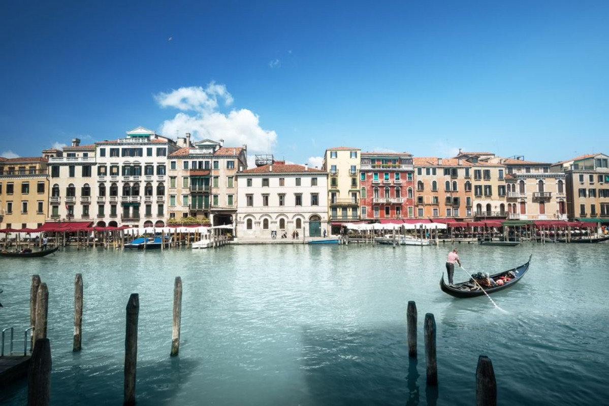 Bild på Grand Canal in Venice Italy