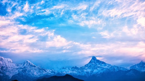Afbeeldingen van Himalaya mountains Nepal