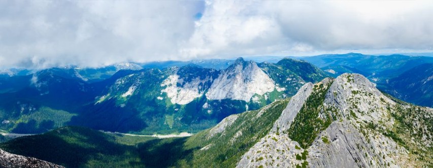 Afbeeldingen van Mountain Landscape Panorama