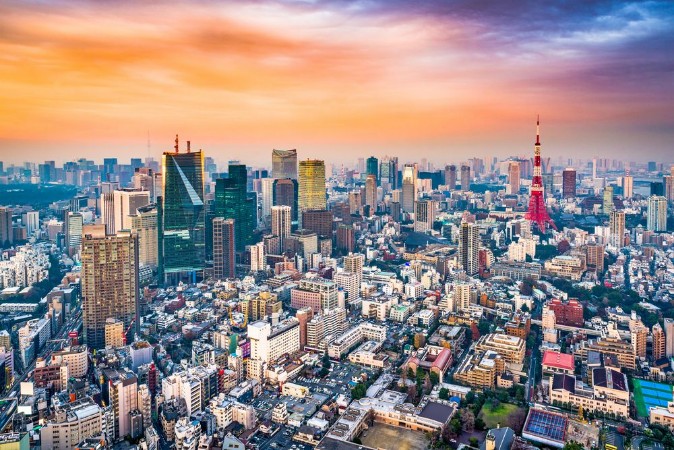 Afbeeldingen van Tokyo Japan Skyline