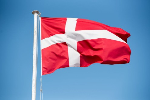 Afbeeldingen van Denmark Flag