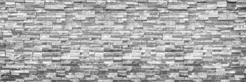 Bild på Horizontal modern brick wall for pattern and background