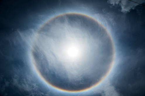 Picture of Wonderful Solar Halo