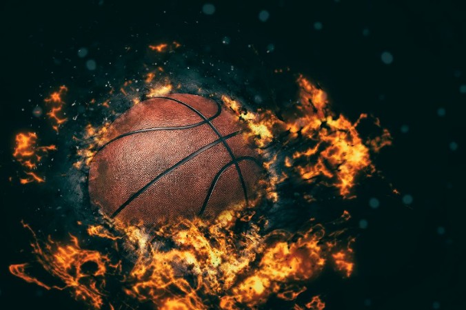 Afbeeldingen van Basketball background
