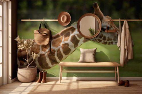 Afbeeldingen van Giraffe profile