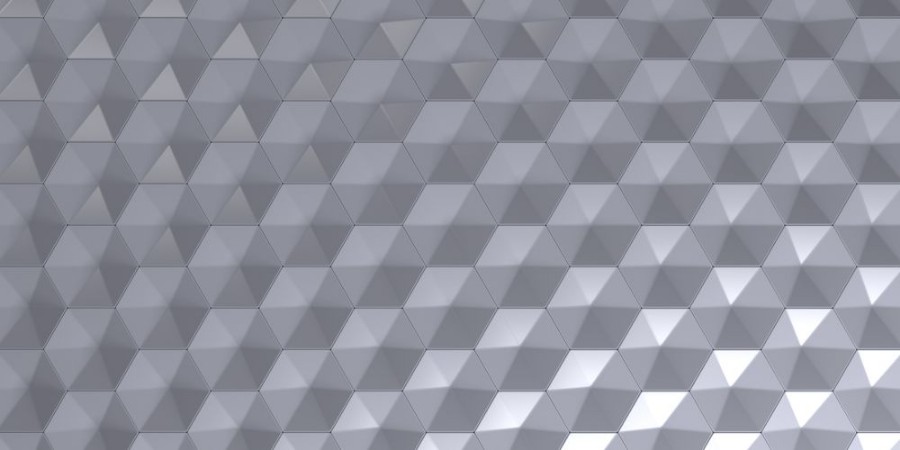 Picture of 3D Geometric Abstract Hexagonal Wallpaper Background
