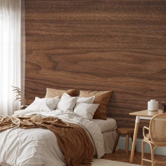 Bild på Super long walnut planks texture backgroundWalnut wood texture