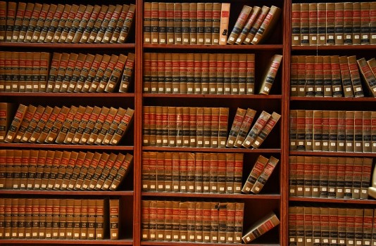 Bild på Law book library