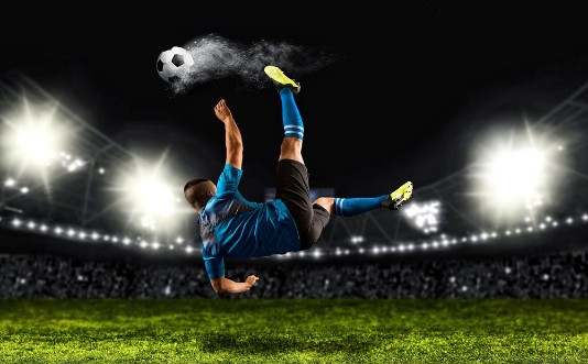 Image de Football player in action