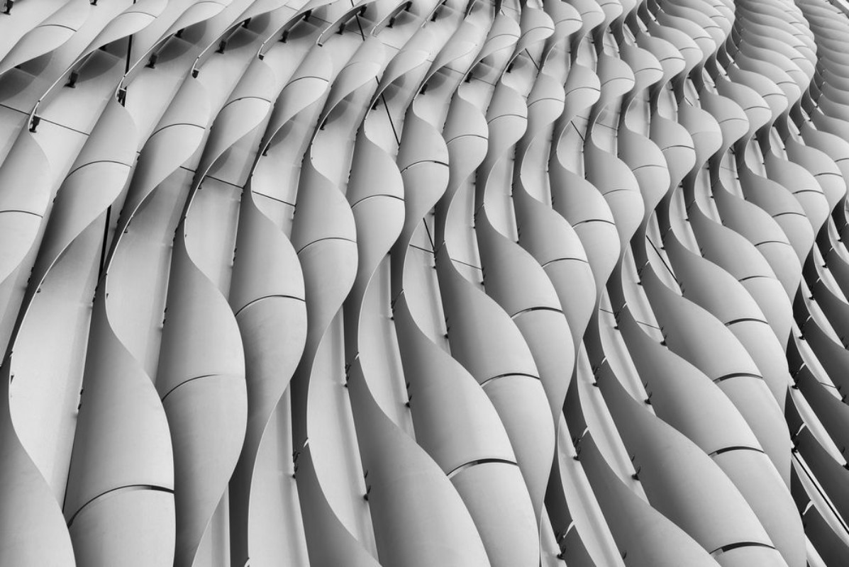 Afbeeldingen van Modern building abstract background pattern
