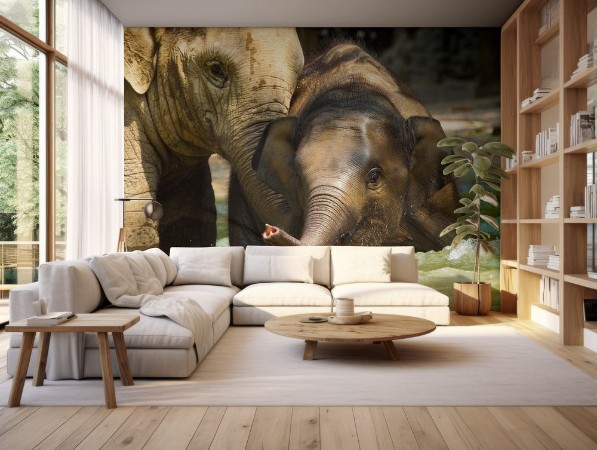 Afbeeldingen van Asiatischer Elefant Elephas maximus