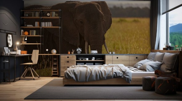 Afbeeldingen van Elephant in Kenya
