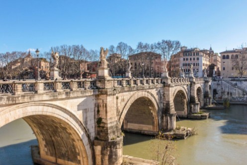 Bild på Weekend in Rome The bridge over the Tiber