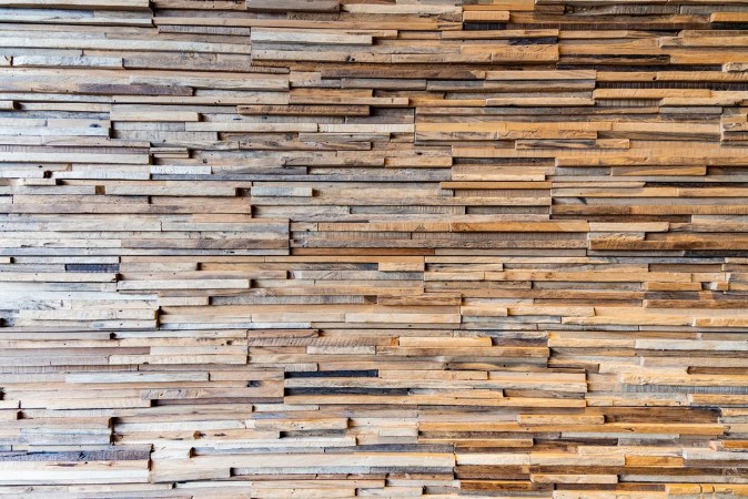 Picture of Wooden wall strips background