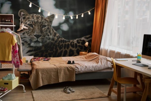 Afbeeldingen van Portrait of a leopard