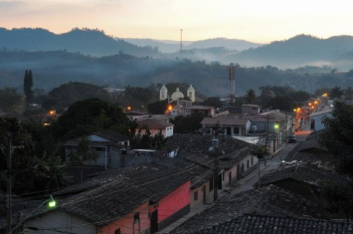 Bild på City of Gracias in Honduras