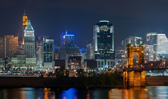 Afbeeldingen van Cincinnati skyline