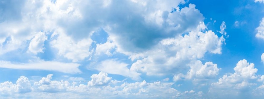 Image de Sky panoramaPanoramic shot of a beautiful cloudy sky