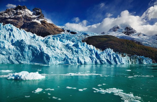 Afbeeldingen van Spegazzini Glacier Argentina