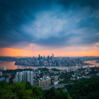 Picture of Aerial view of Chongqing China