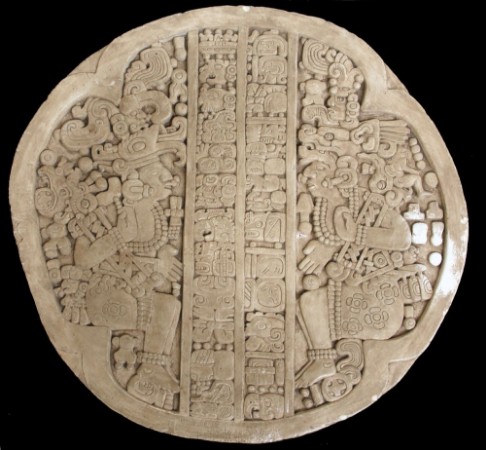 Bild på Ancient Mayan carving from Honduras