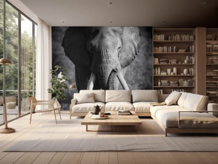 Afbeeldingen van Elephant Bull Artistic processing