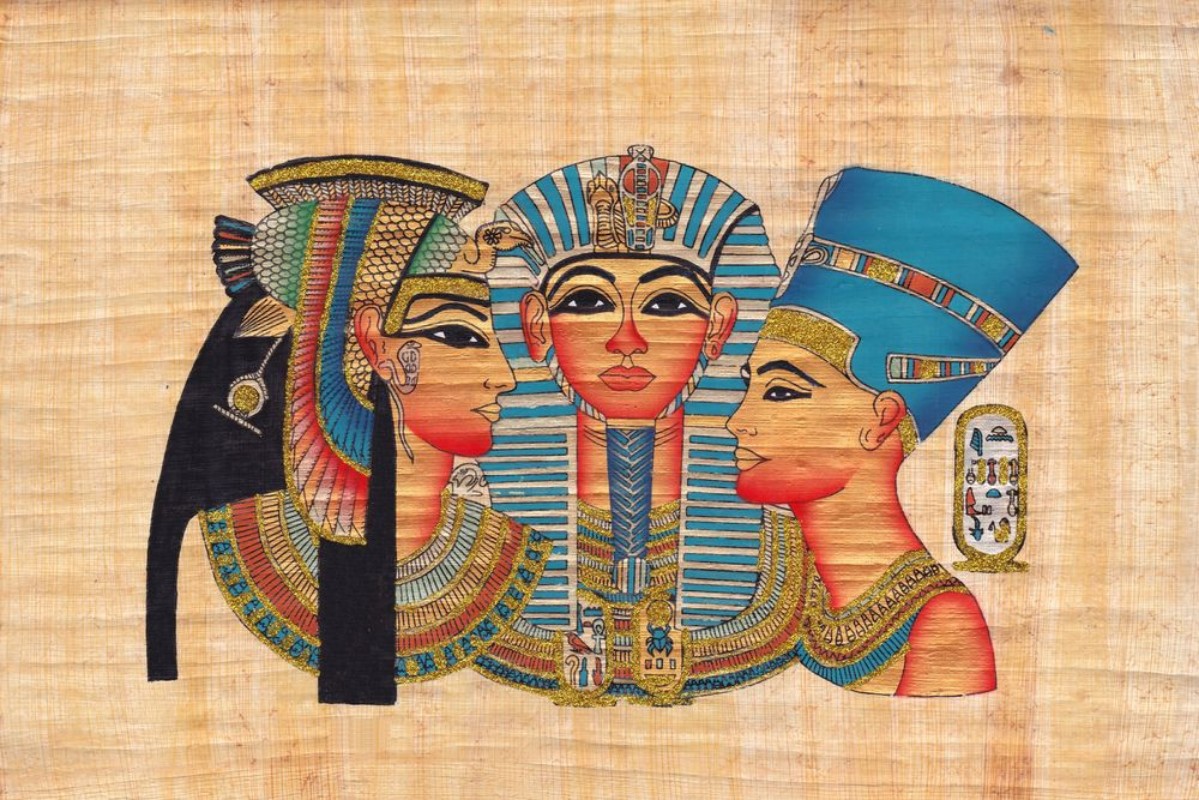 Picture of Egyptian papyrus