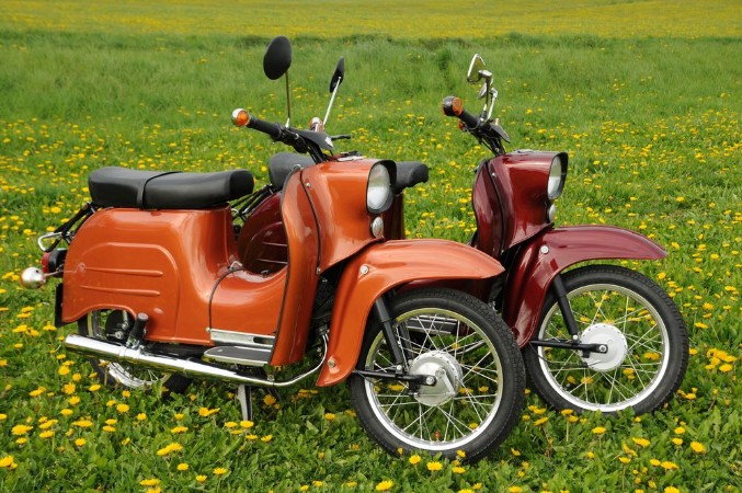 Picture of Mopeds im Frhling