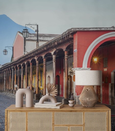 Picture of Colonial buildings Antigua Guatemala