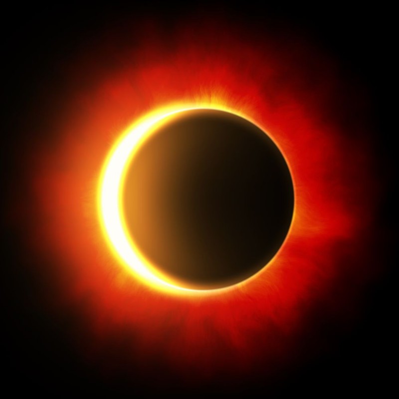 Bild på Sonnenfinsternis