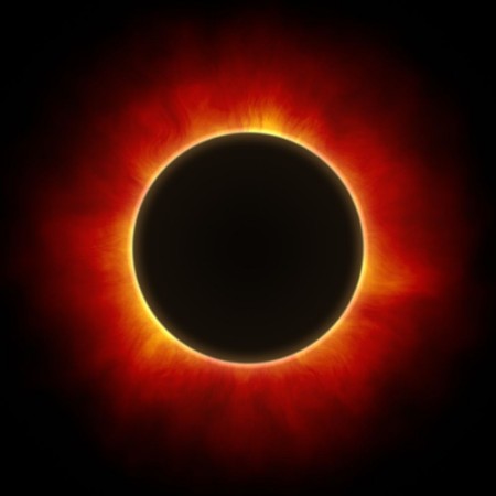 Bild på Sonnenfinsternis - Korona