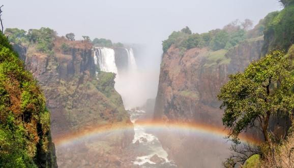 Image de Rainbow at Victoria Falls