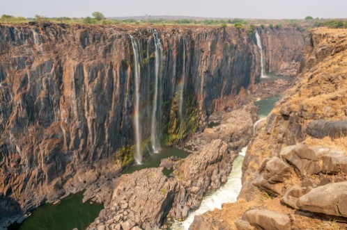 Image de Victoria Falls in The Dry Season