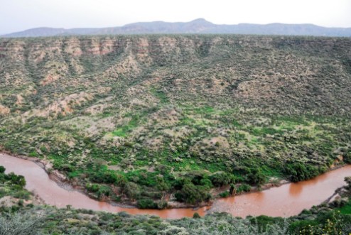 Bild på Canyon at Awash National Park Ethiopia