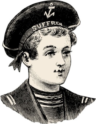 Picture of Jeune garon en costume marin