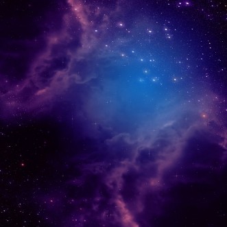 Picture of Space background with purple clouds